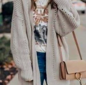 Beautiful oversized cardigan sweater